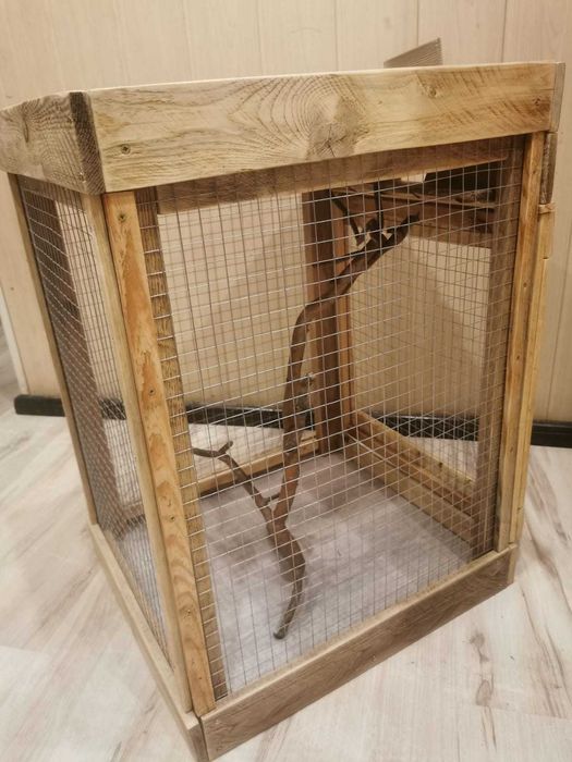 Klatka Woliera dla ptaków papug kanarek zeberek