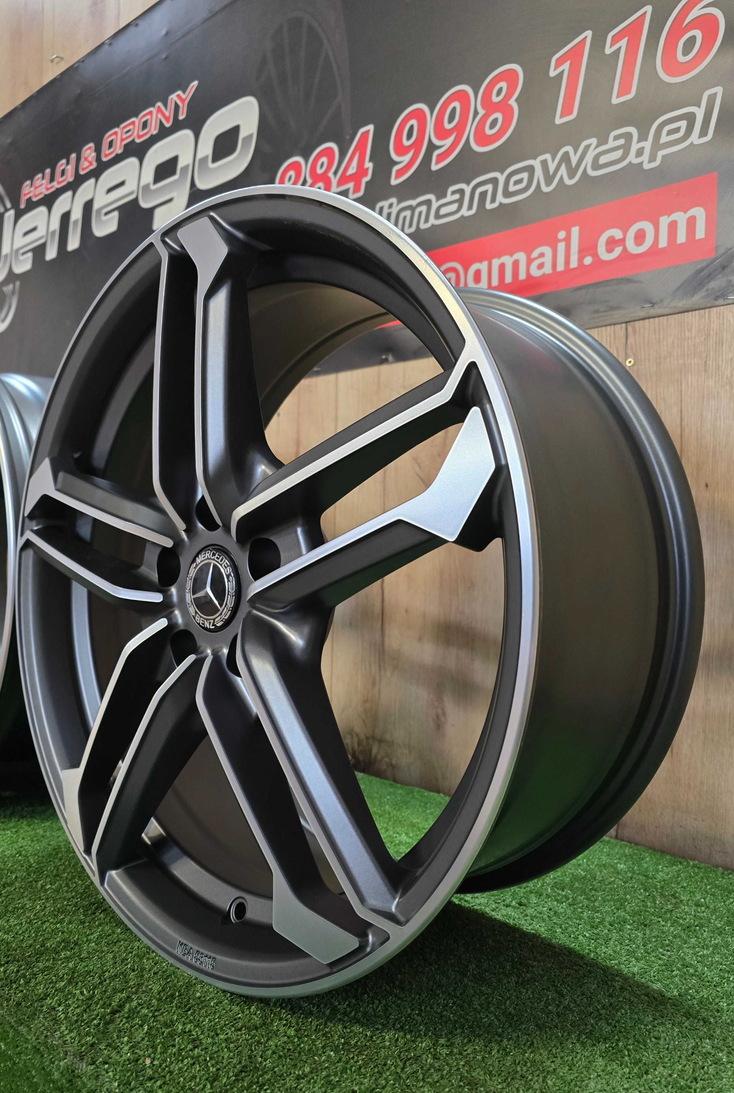 NOWE ALUFELGI MERCEDES 19x5x112-cla,cle,eqa,eqb,eqe,gla,kl. A,b,c,e,s