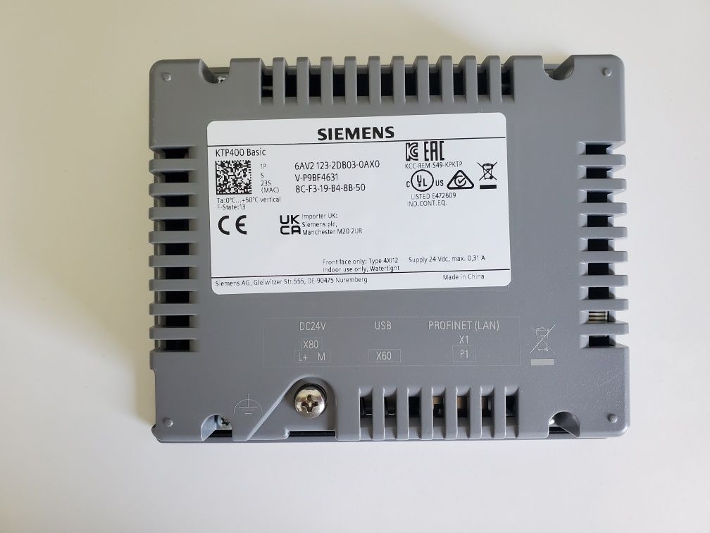 Монітор Siemens Simatic ktp400
