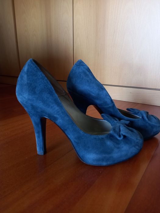 Sapato azul tam 37