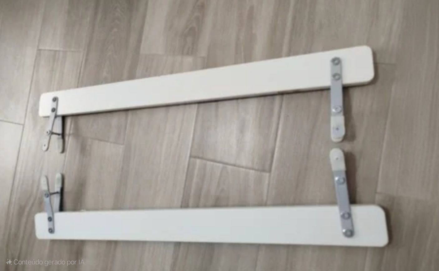 Barras de proteção para cama.  Ikea