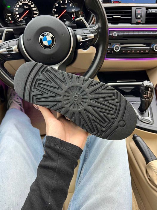 Женские ботинки UGG Neumel Platform Chukka Black 36-41 Натур Замша!