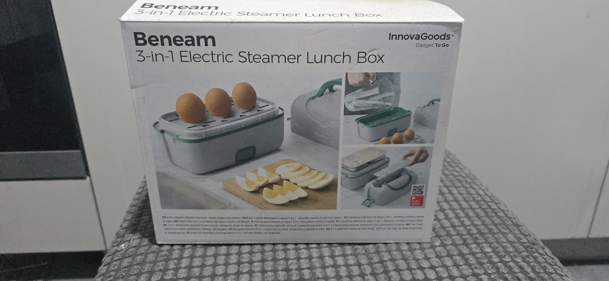 Elektryczny lunchbox podgrzewany pojemnik