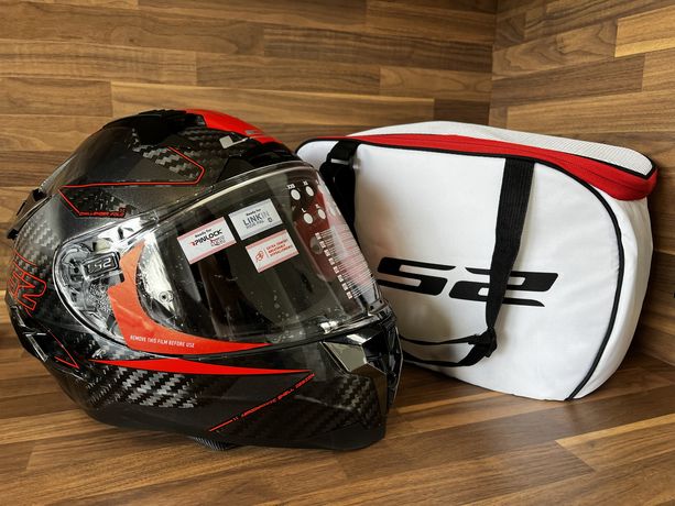 Kask motocyklowy LS2 Challanger FF 327 Carbon Nowy