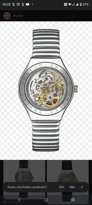 Swatch Irony Automático - YAS100 - Corpo e Alma - Como novo 1997

Esta