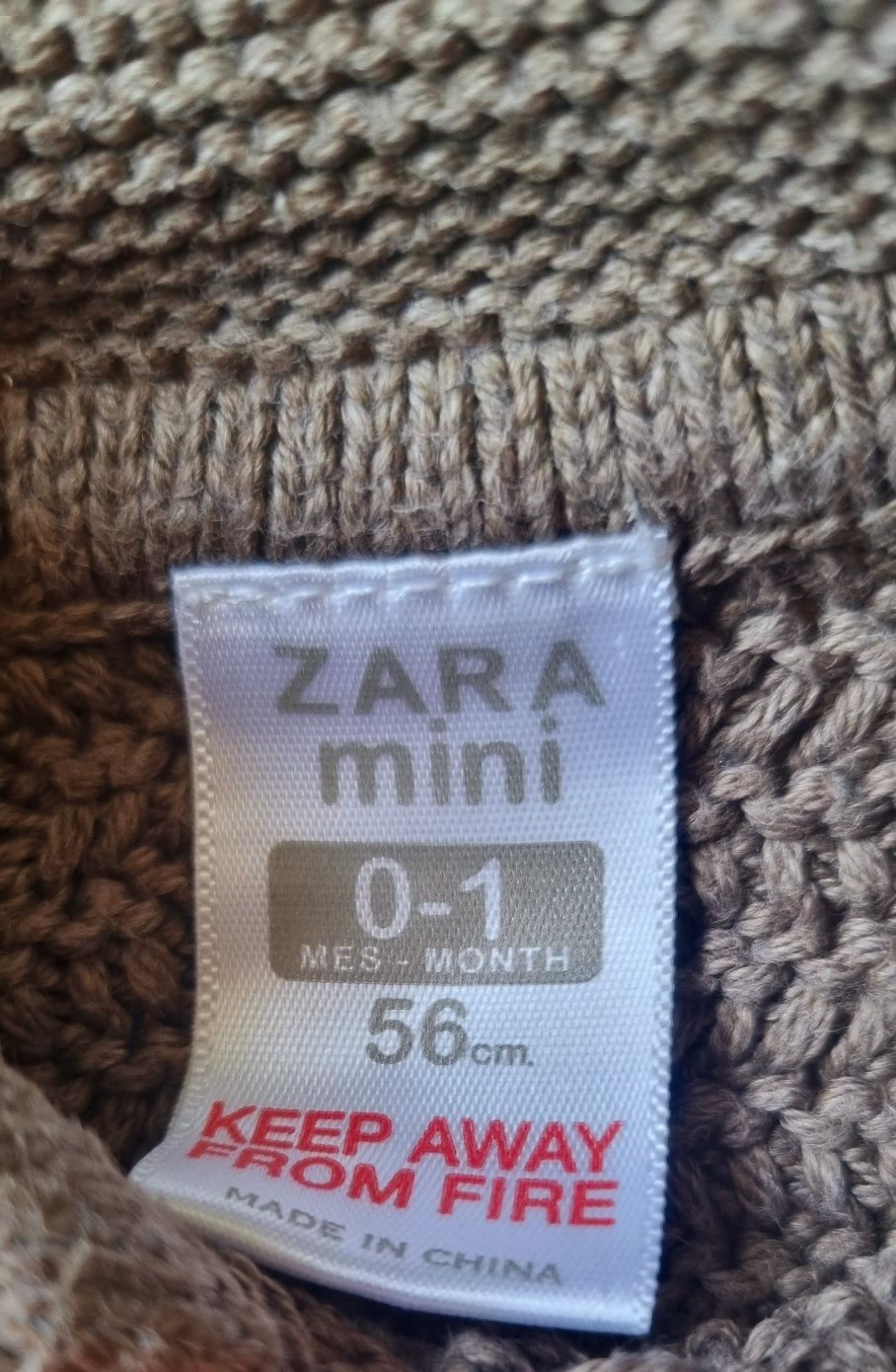 Sweterek Swetr Zara Mini r.50/56