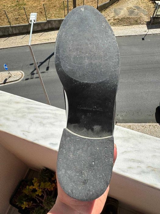 Mocassis azul escuro Massimo Dutti