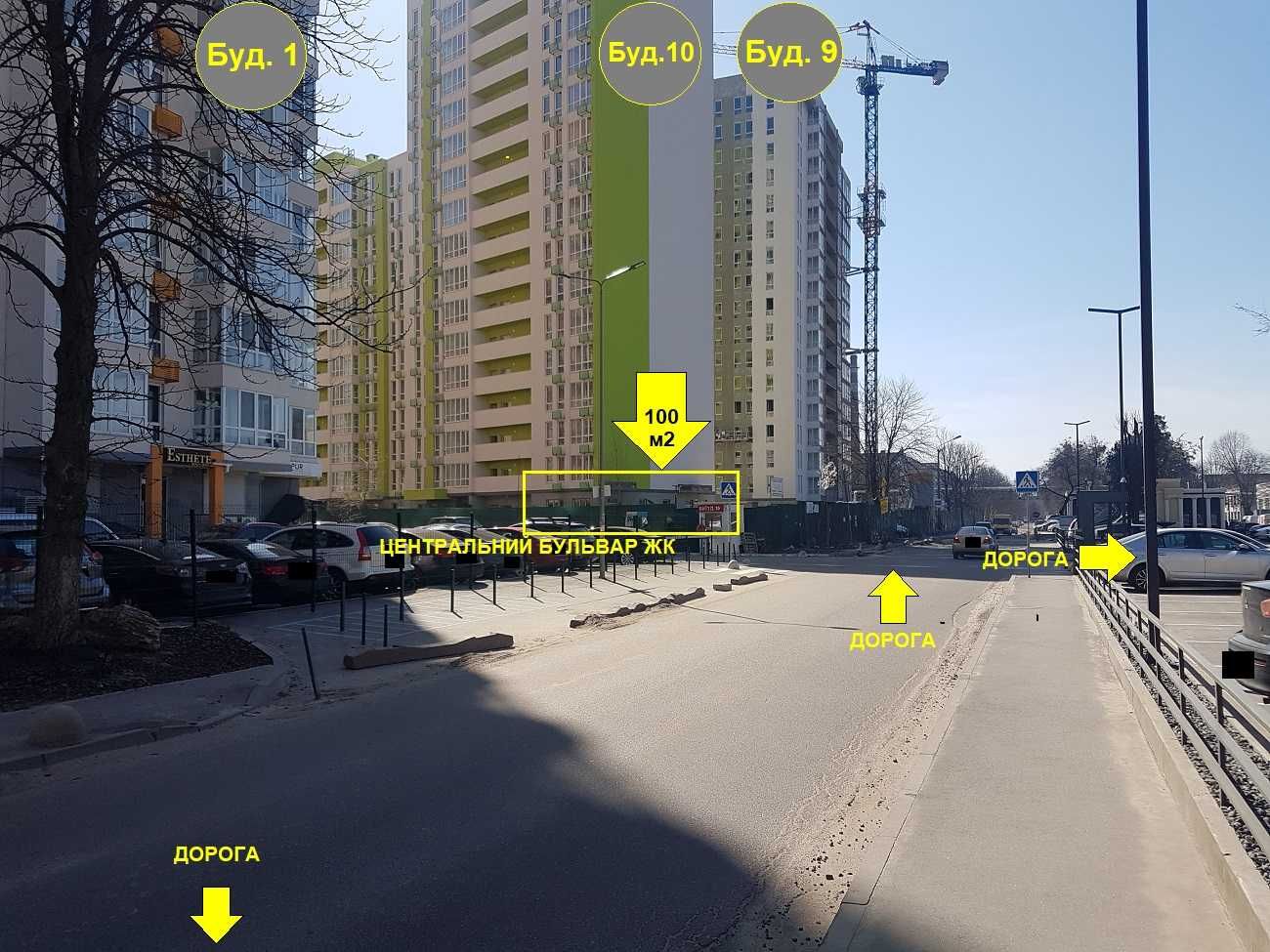 100м2, Фасад всього ЖК!, ЖК Нивки-Парк, 3000 квартир