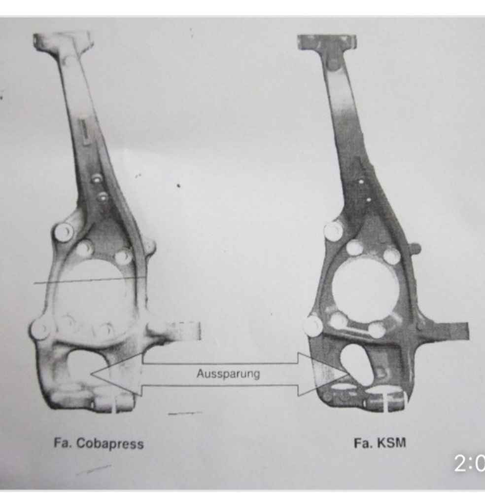 Поворотний кулак цапва audi A6 4G c7 a7 4G