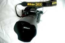 Aparat Nikon D800 (dużo akcesorii)