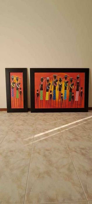 Quadros Mulheres Girafa