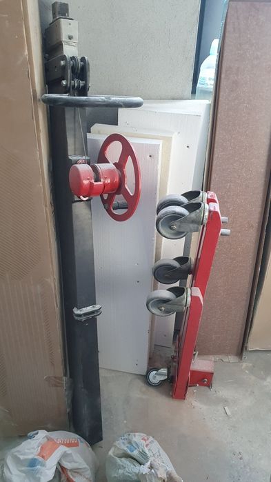 Podnosnik płyt gipsowych gk żuraw stojak