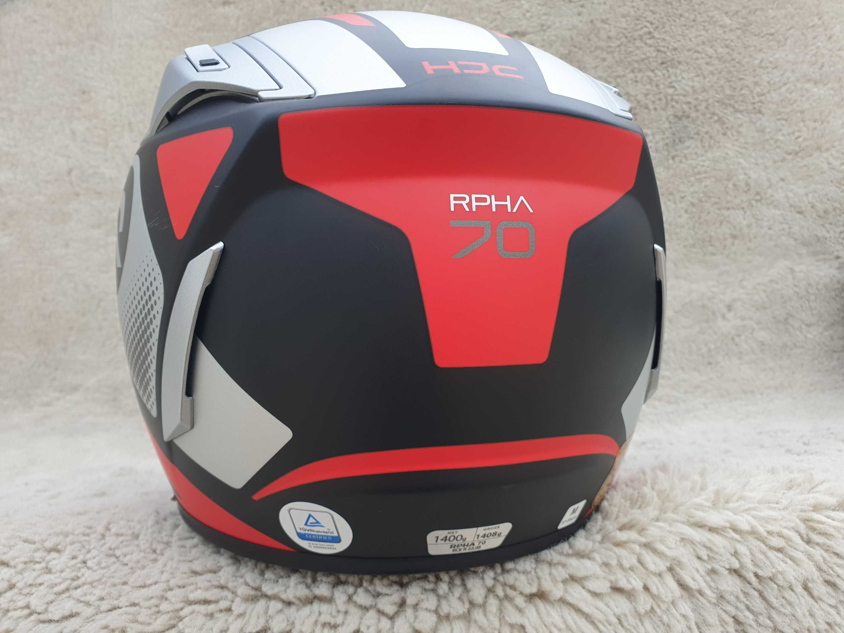 Hjc Rpha 70 rozm M Kask motocyklowy z blendą.