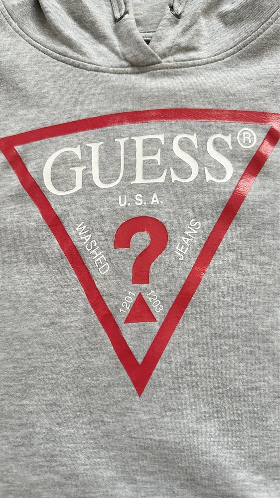 Guess nowa bluza 170cm piękna z kapturem, oryginalna