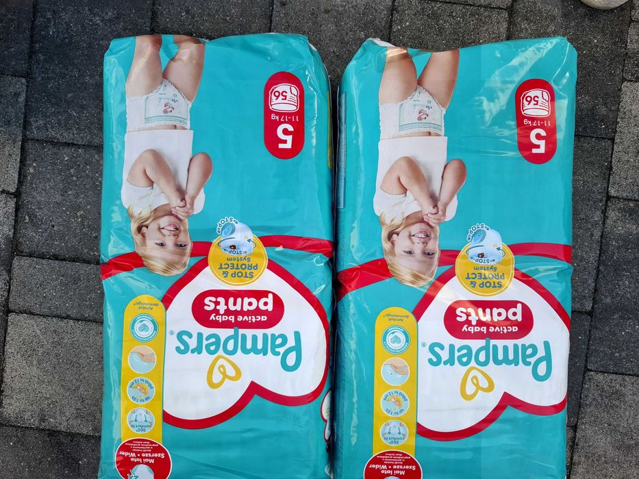 Pieluszki pampers pants 5 112szt