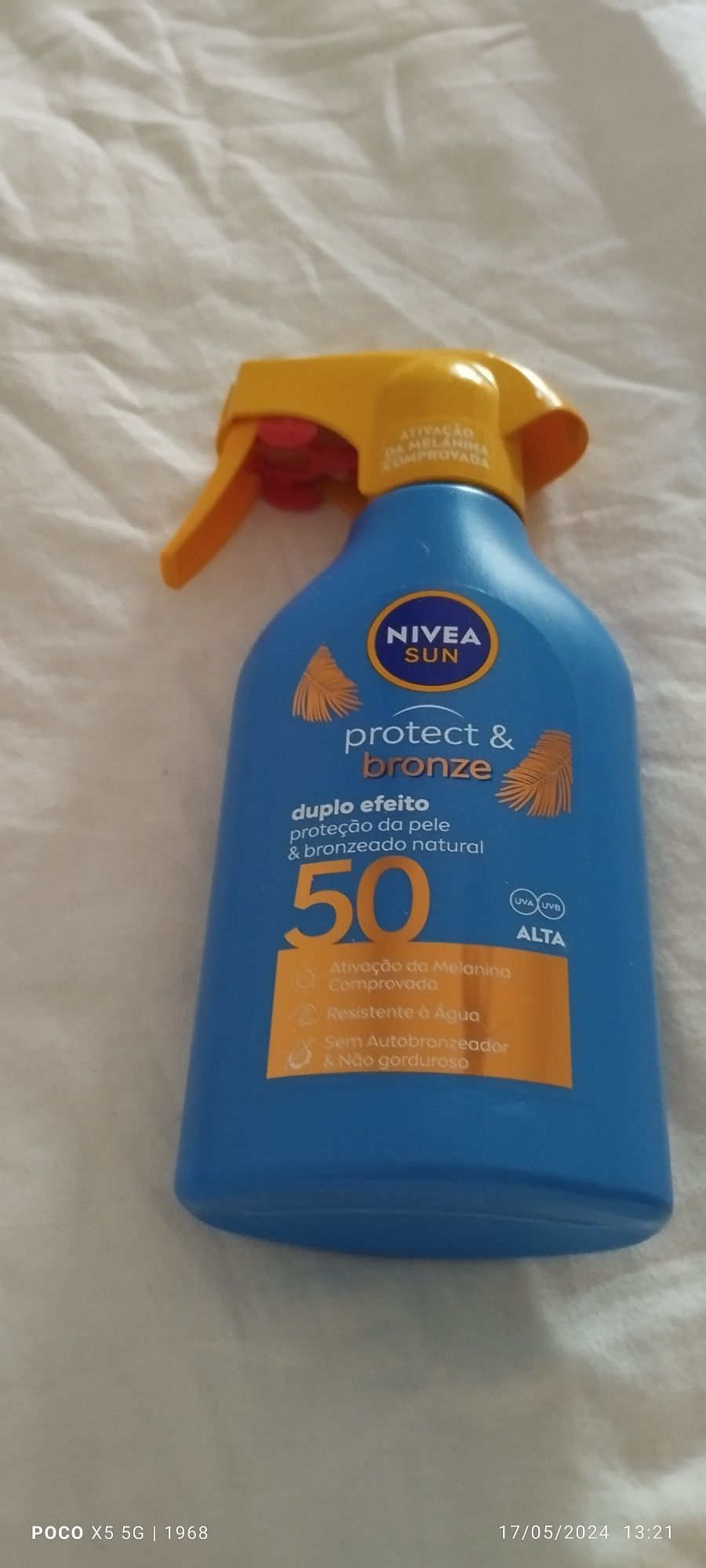 Protetor 50+  Nivea