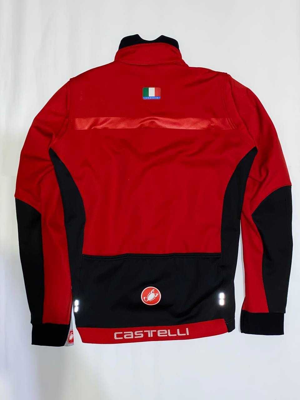 Велокуртка Castelli Rosso Corsa Espresso Due Jacket L