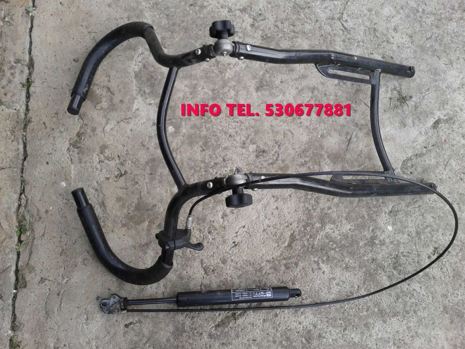 Kosiarka uchwyt z siłownikiem i regulacjami