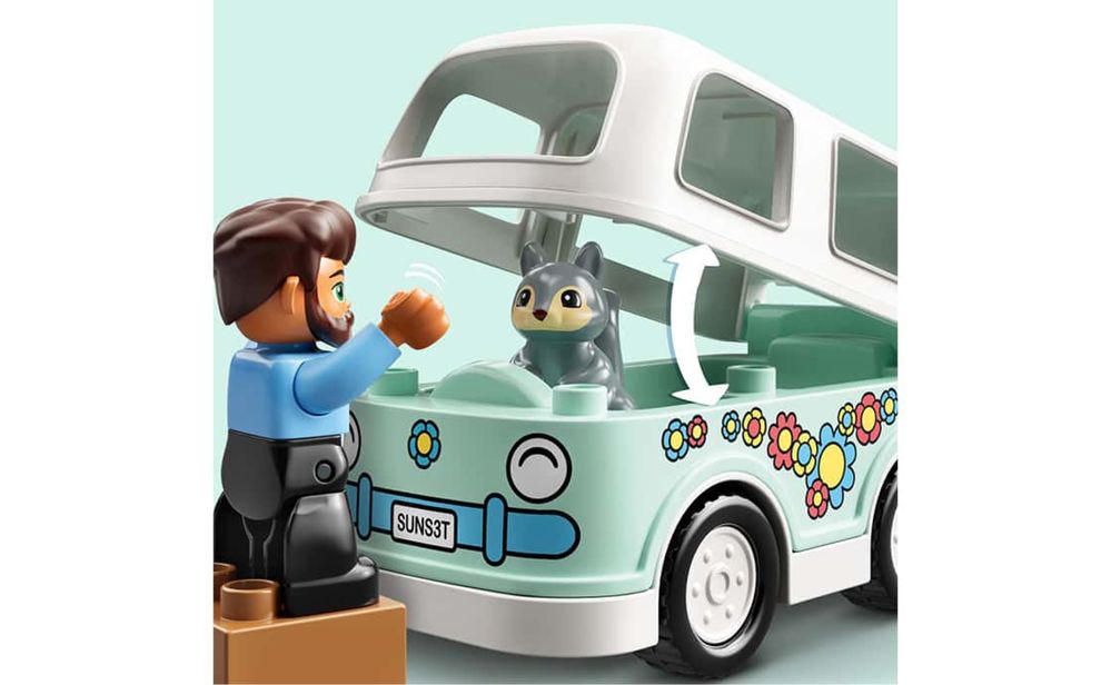 Lego duplo 10946 кемпінг сімейні пригоди на мікроавтобусі