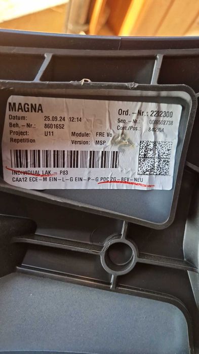 BMW X1 U11 Kompletny zderzak przedni M pakiet PDC + PMA wiązka