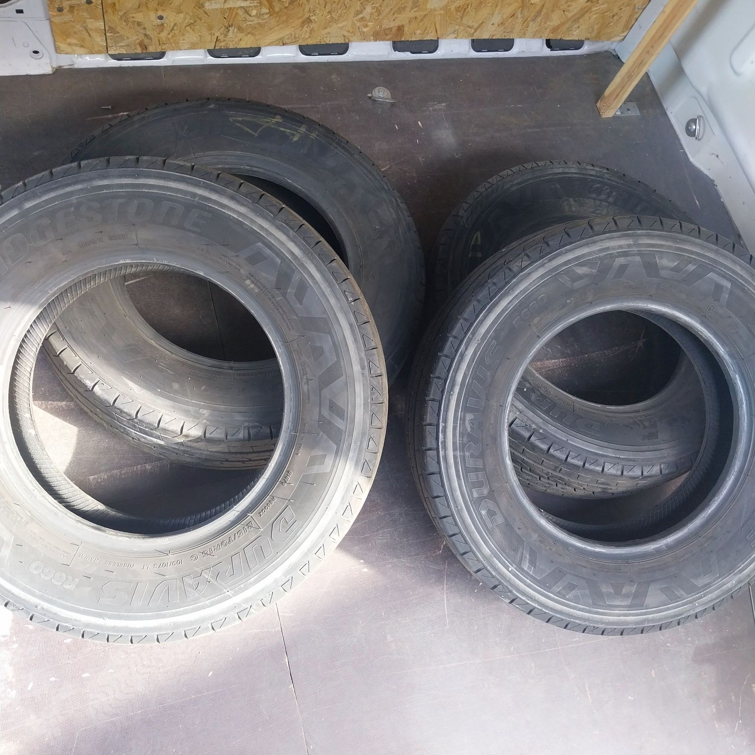 Sprzedam  opony letnie 215/70/r15 C