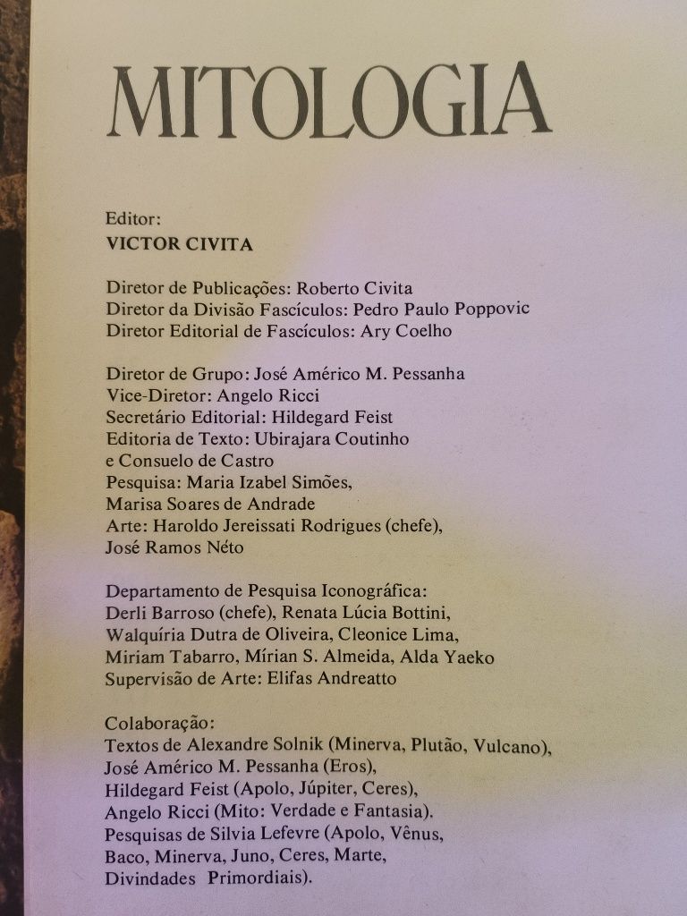 Mitologia, Abril Cultural