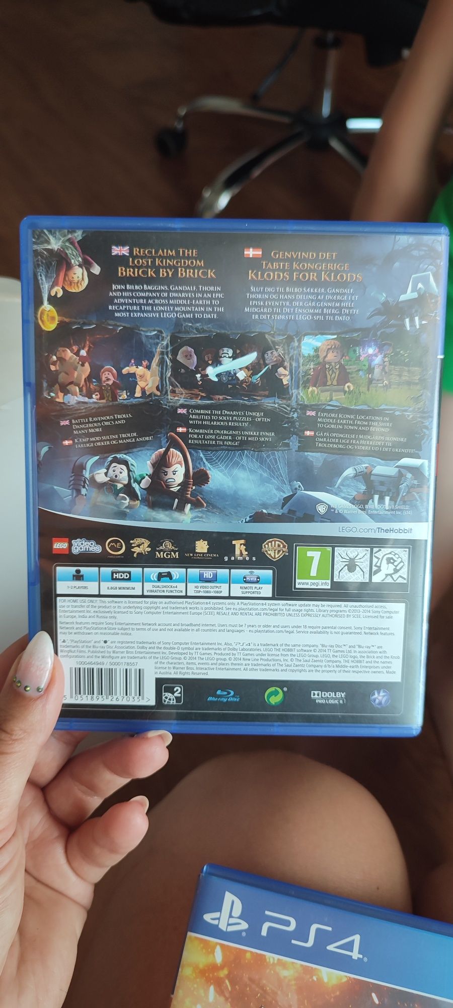 Gra LEGO  Hobbit PS 4