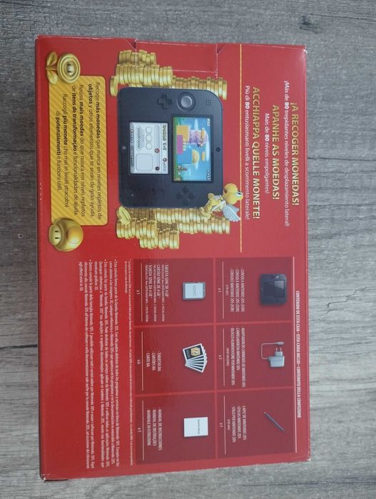 Consola Nintendo 2ds Super Mario Bros 2 NOVA a estrear edição especial