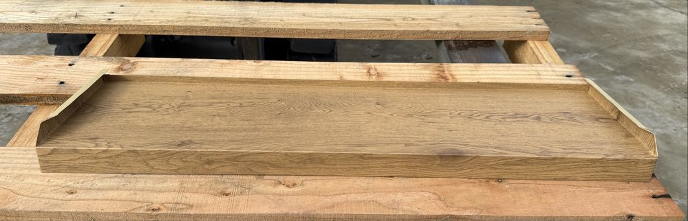 Parapet bez boczków