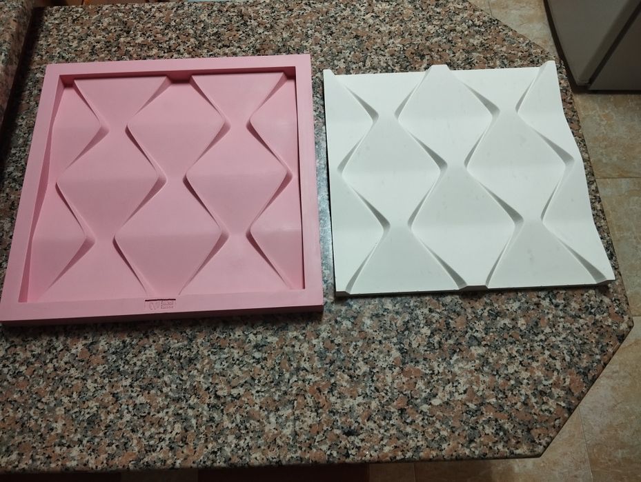 Molde 3d Silicone Pirâmide