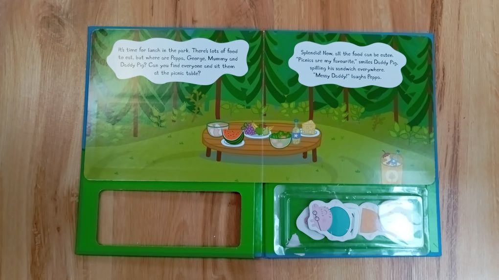 Peppa Pig - Marvellous Magnet Book, świnka Peppa książka z magnesami