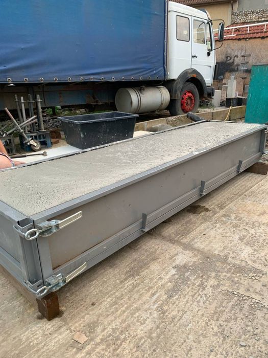 Форма для виготовлення газоблоку 600х200х300