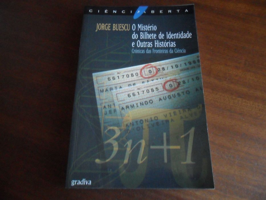 "O Mistério do Bilhete de Identidade e Outras Histórias" -Jorge Buescu