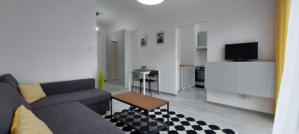 Umeblowana kawalerka z ogródkiem Gdańsk Letnica prywatnie