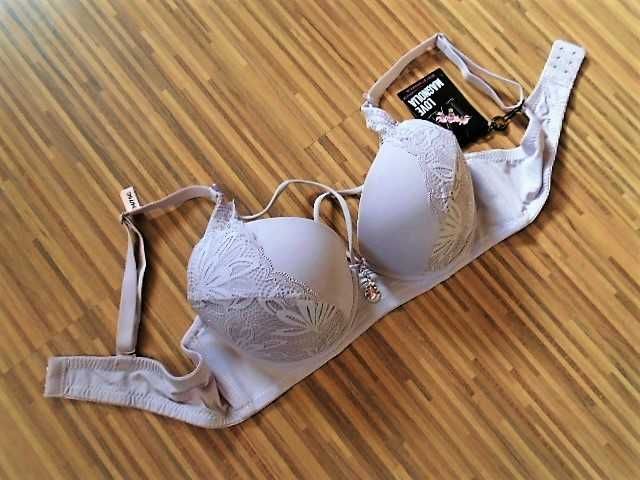 Magnolia  // zmysłowy 80/85C wrzosowy ramiączka straps  pół push-up
