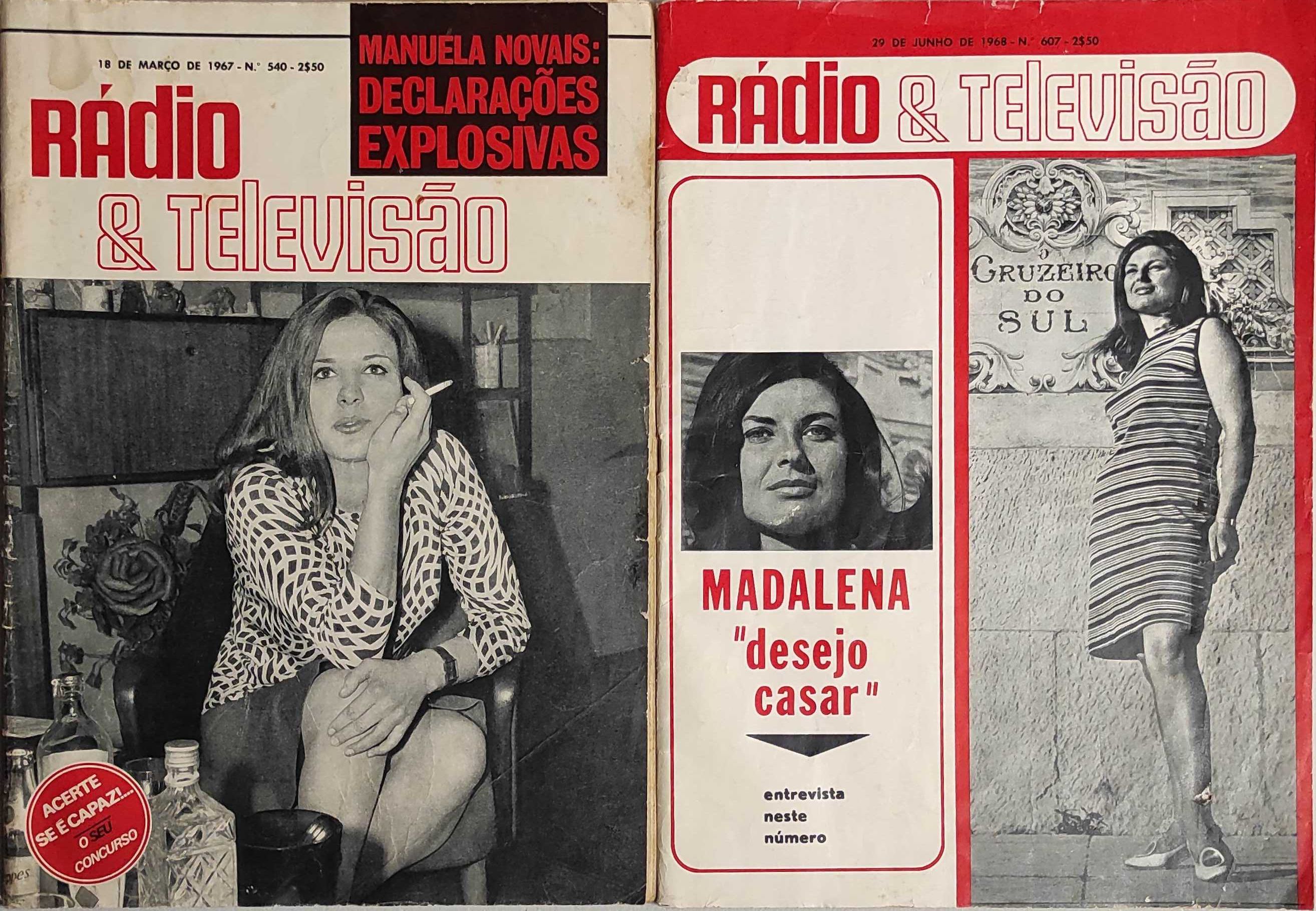 Revistas Vintage Rádio & Televisão (Ler Descrição)