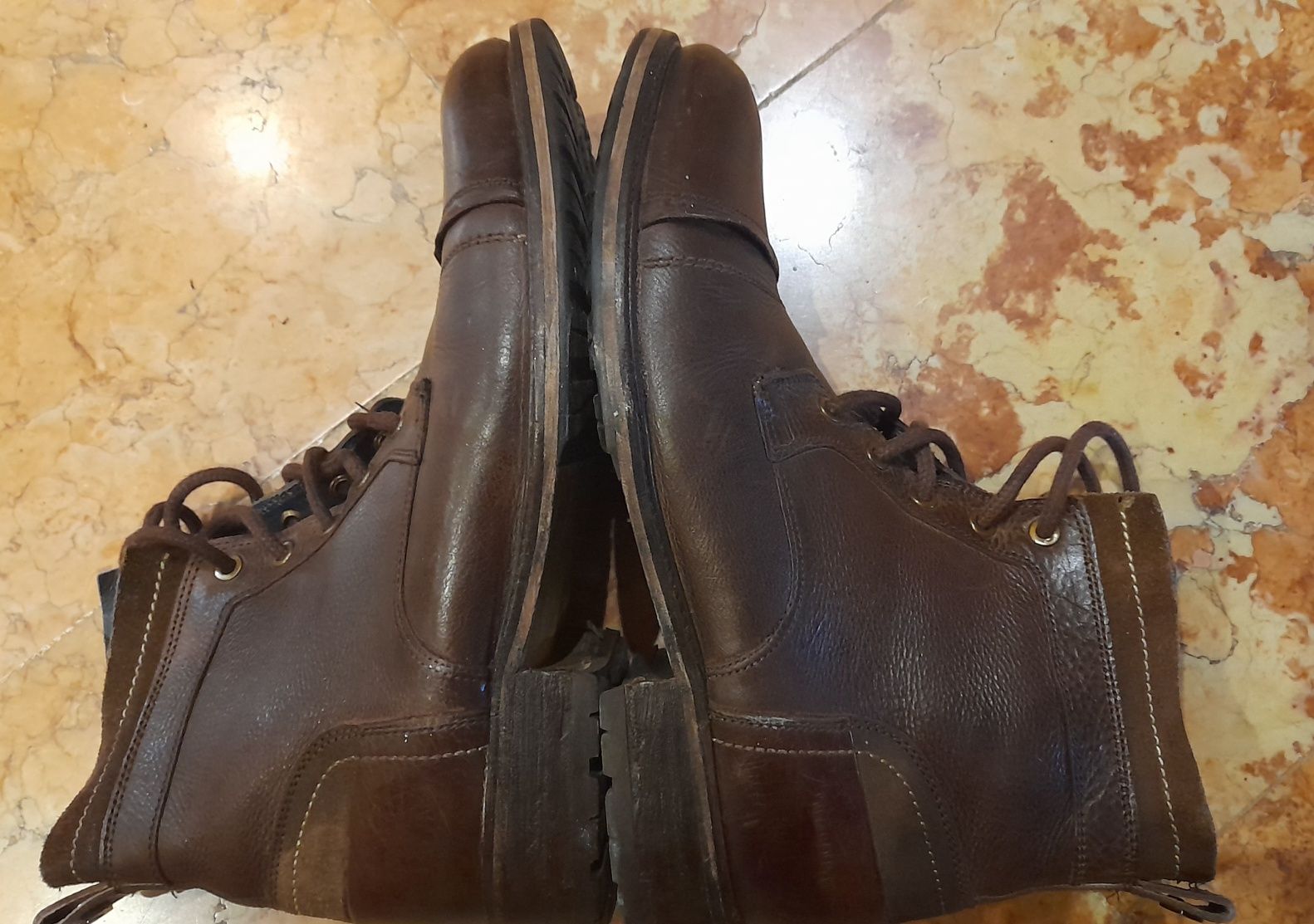 Botins Derby,Pierre Cardin 42 - usados.