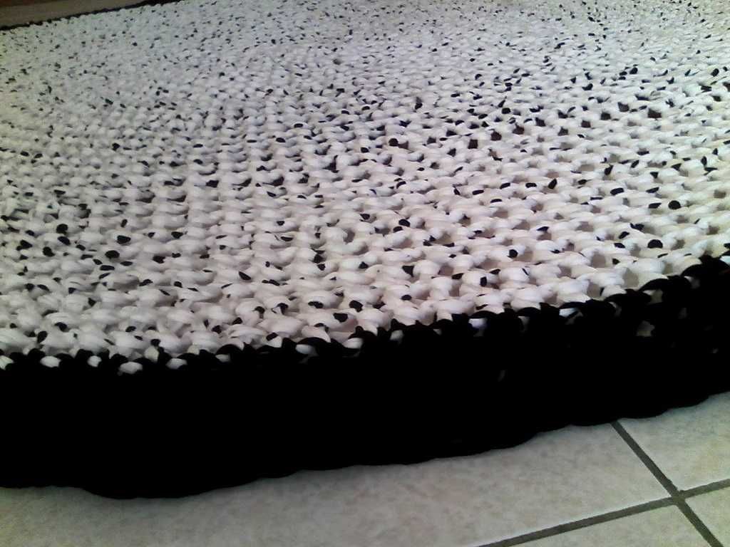 Carpetes de crochet originais (em trapilho) feitas à mão (handmade)