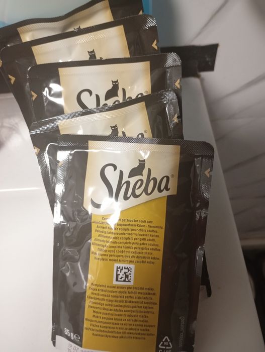 Karma dla kota sheba 1.50 za saszetke