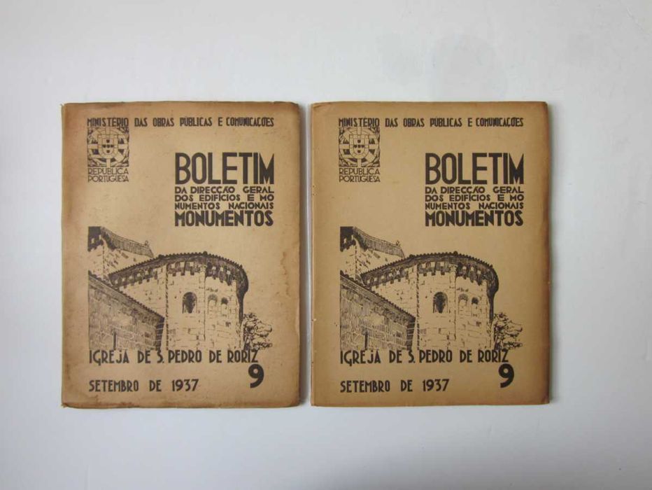 BOLETIM da D. G. dos Edifícios e Monumentos Nacionais [Nºs 01 a 10]