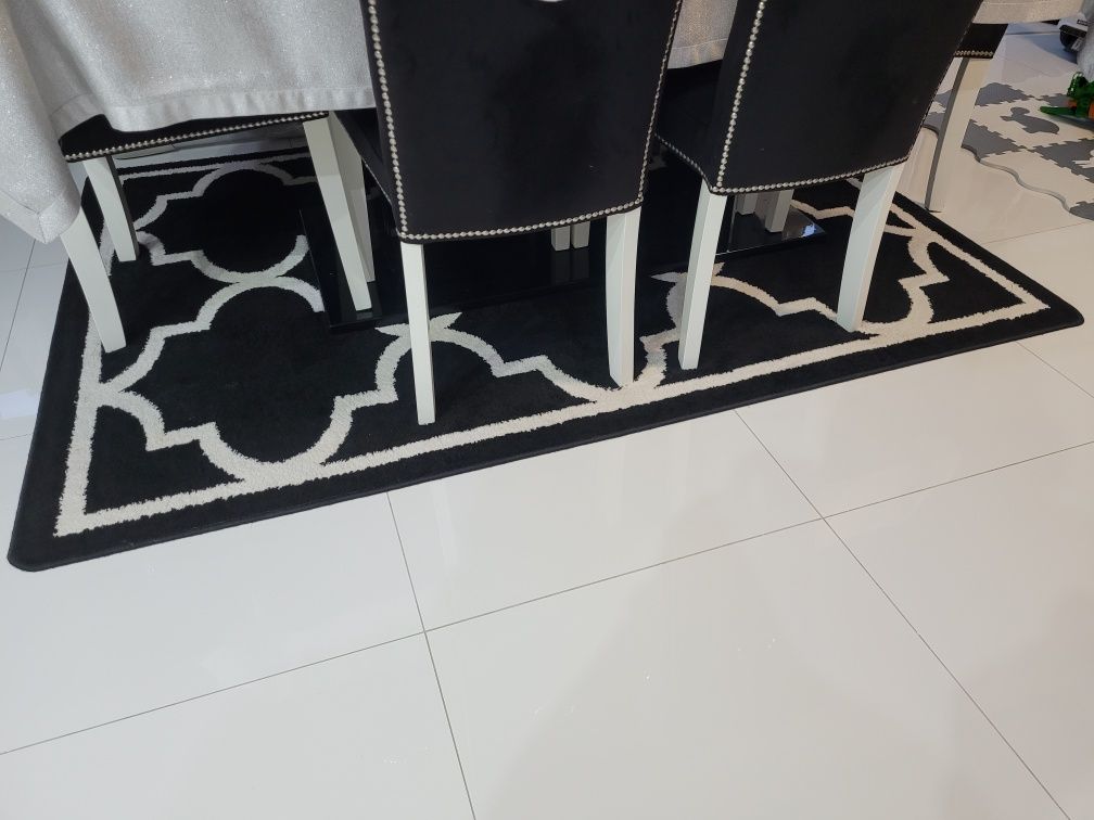 Trzy dywany chodnik dywan Sketch