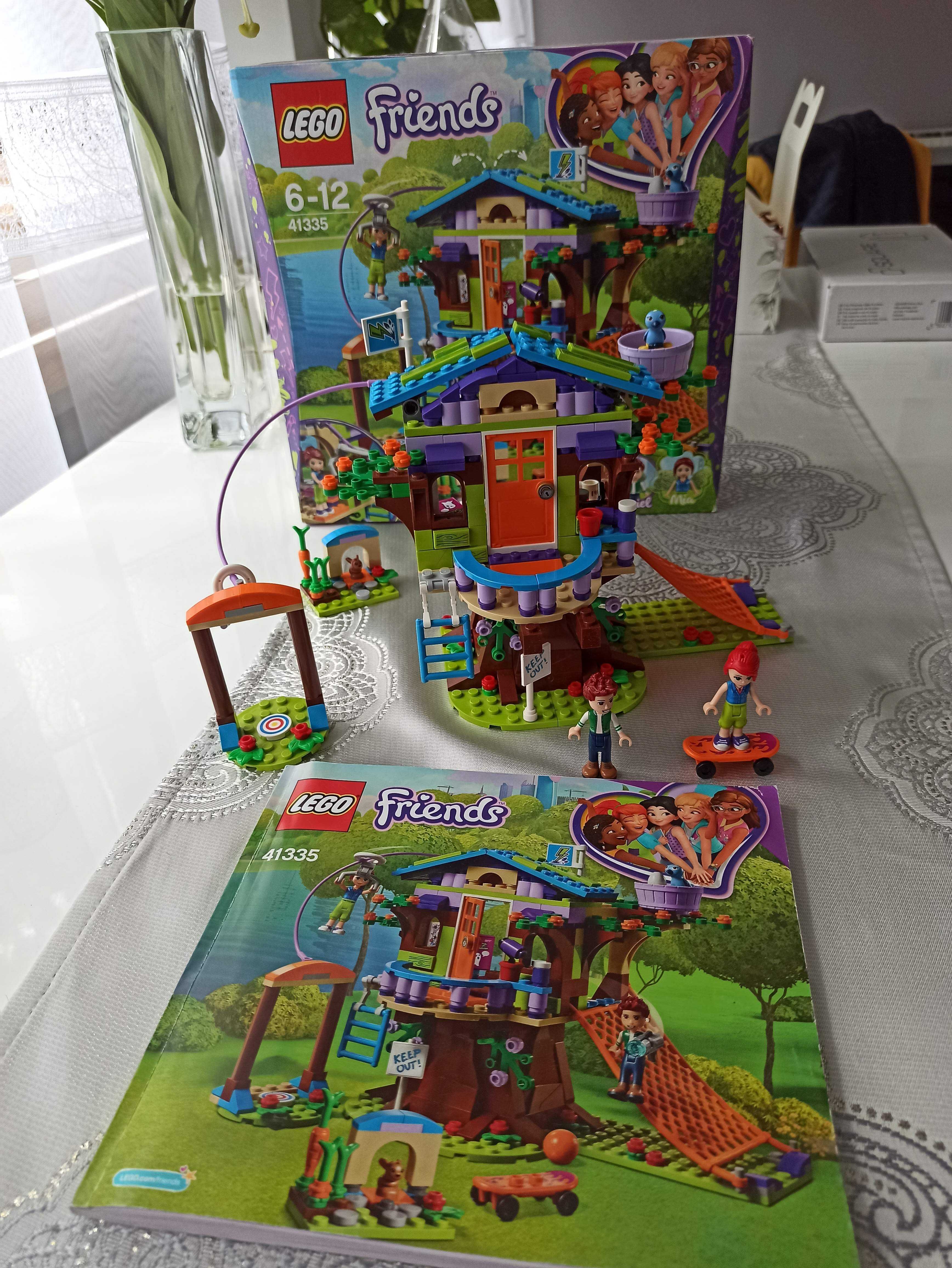 Lego Friends 41335 Domek Na Drzewie + oryginalne pudełko, instrukcja