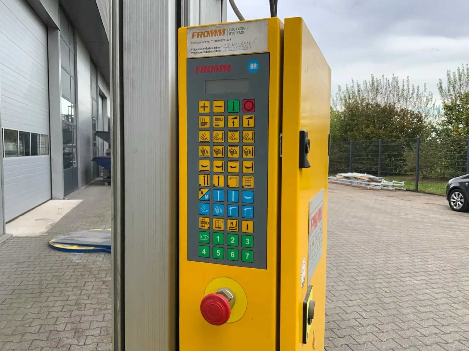 Owijarka palet Fromm FS400 rampa najazdowa