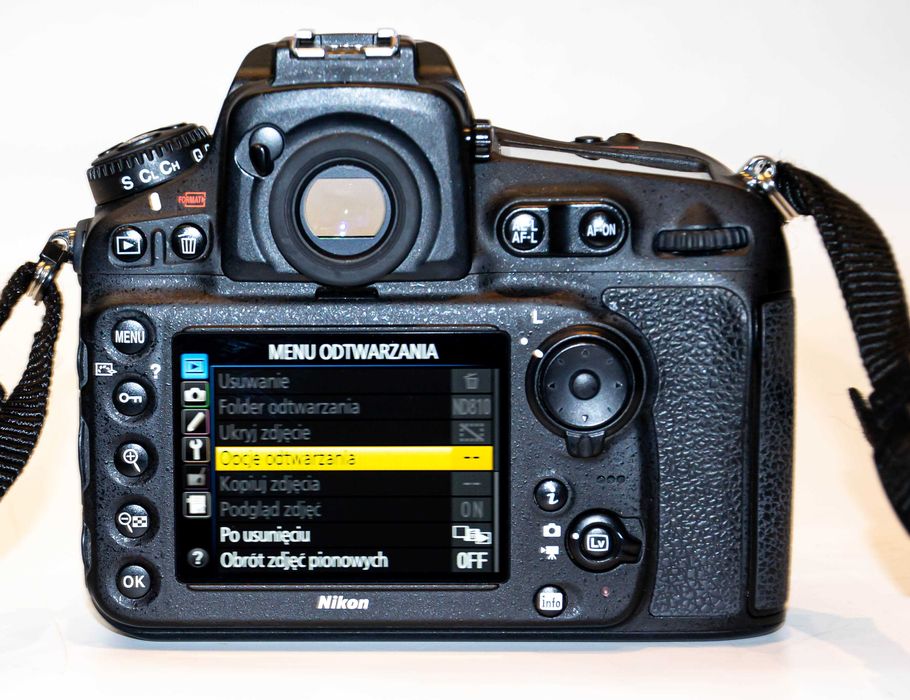 Aparat Nikon D810 BODY 36.3Mpix 23TYŚ