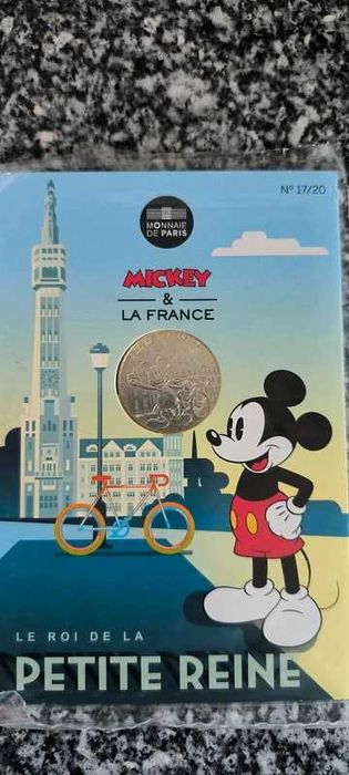 Lote 2x10€ Mickey - prata