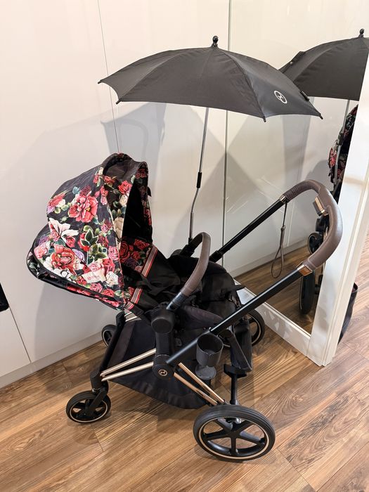 Wozek cybex blossom dark komplet