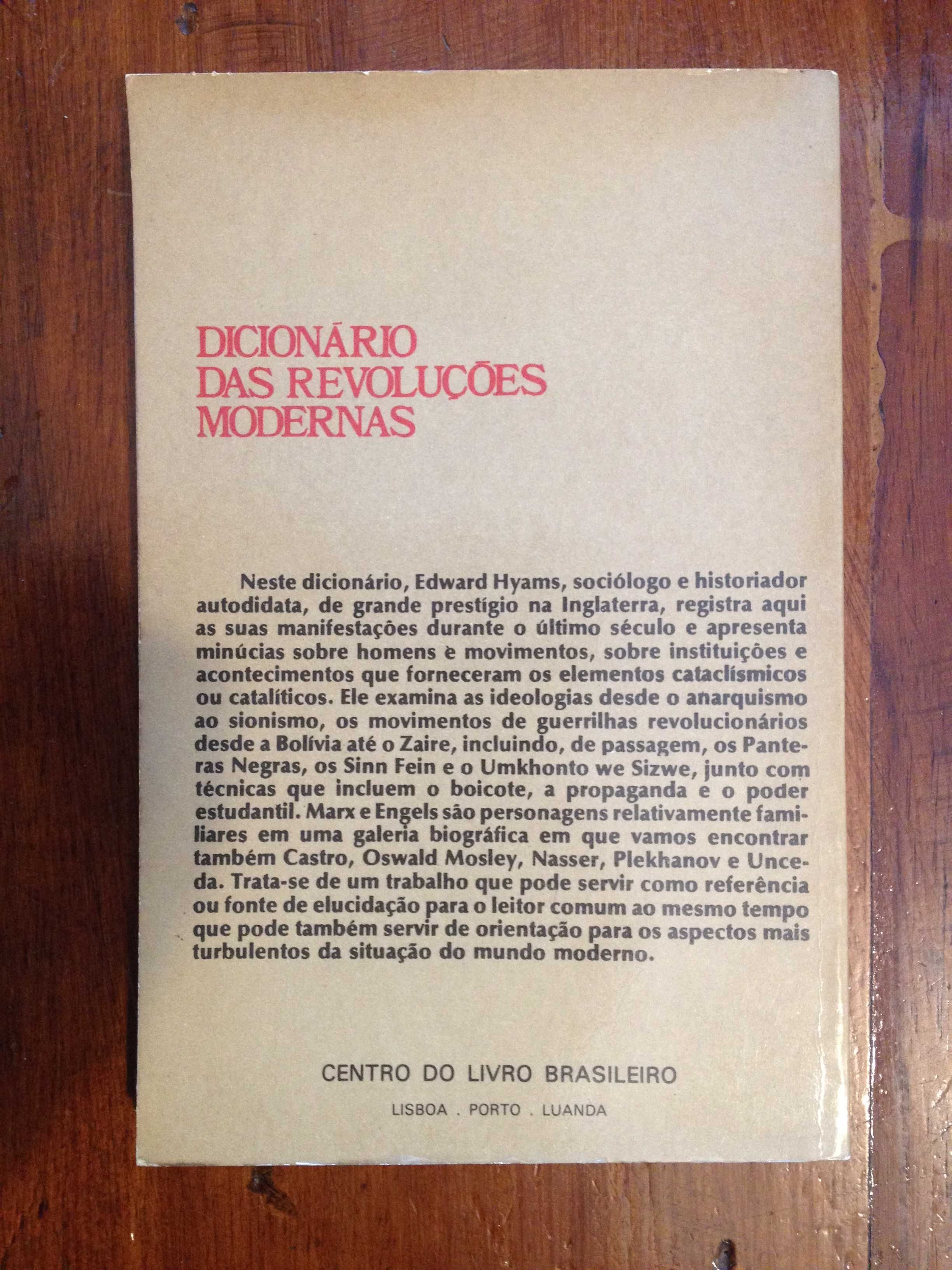 Edward Hyams - Dicionário das revoluções modernas