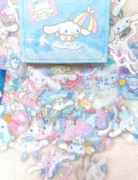 100 naklejek wodoodpornych Cinnamoroll Sanrio Kawaii Hello Kitty