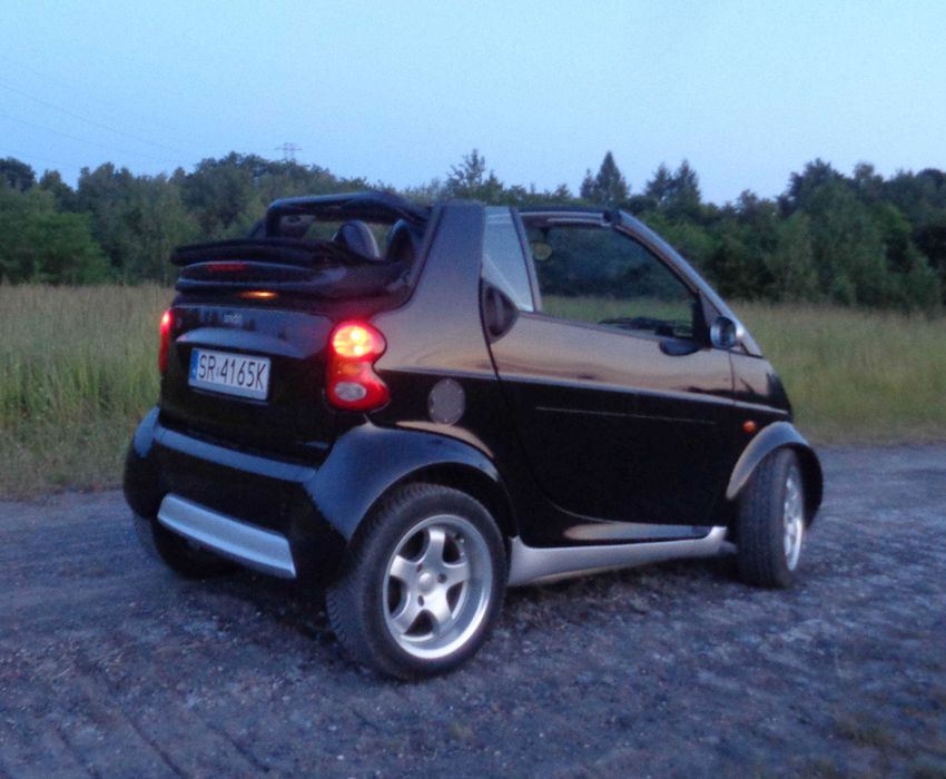 smart for two cabrio 450 automat alu felgi, dobry stan, benzyna