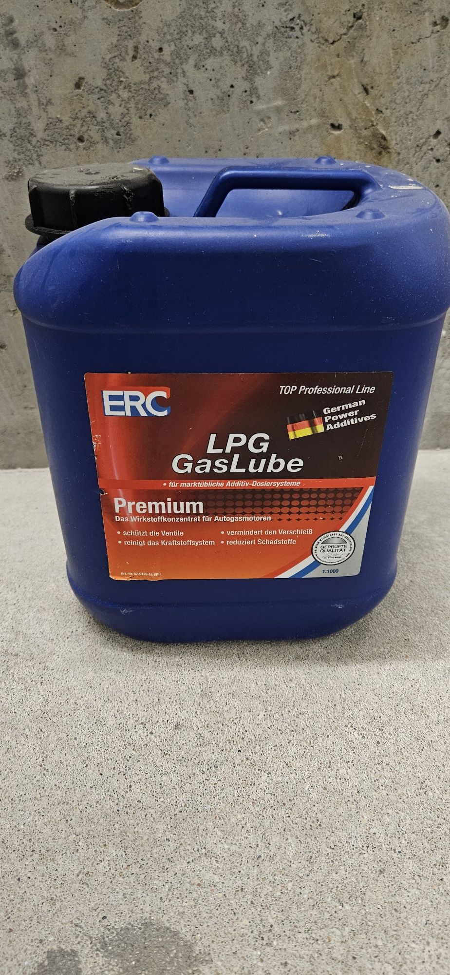 Płyn lubryfikacyjny ERC GasLube Premium